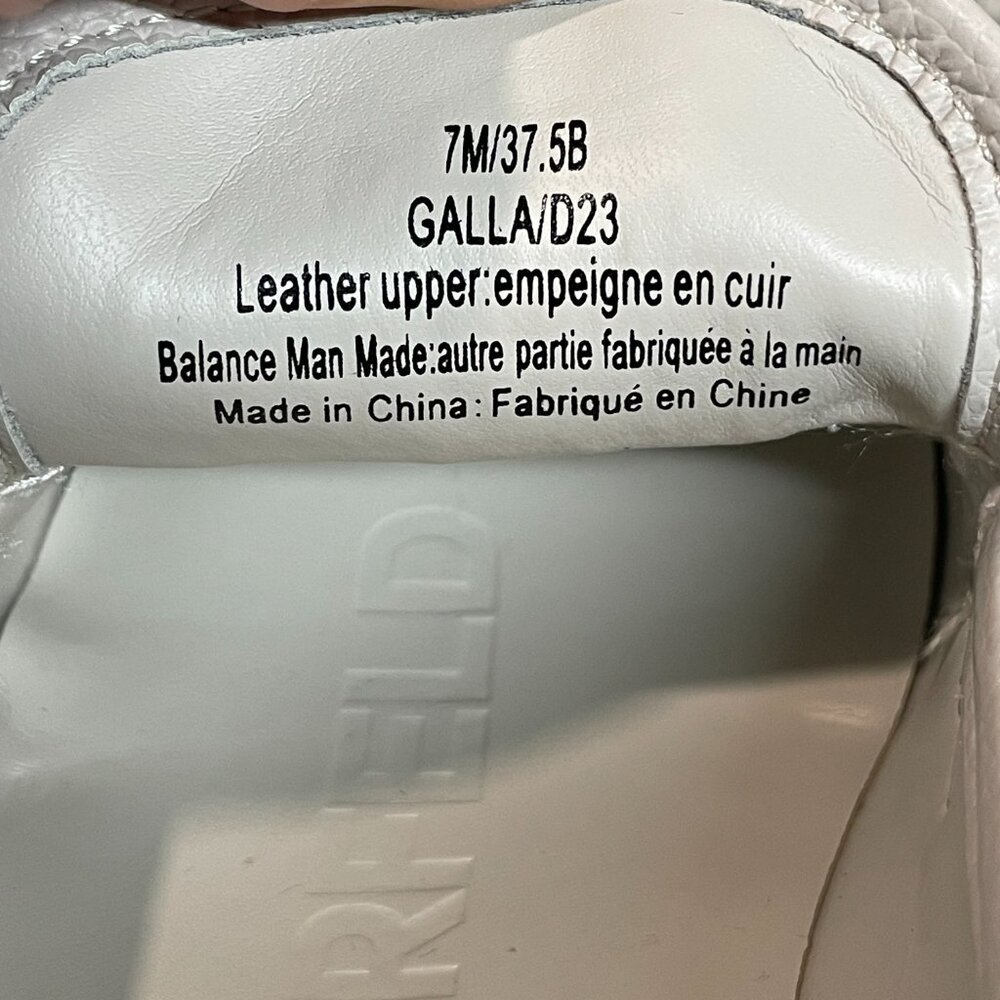 Karl Lagerfeld Paris Gemsy White Leather‎ Loafers Womens Size 7M Preppy Classic - Picture 7 of 11